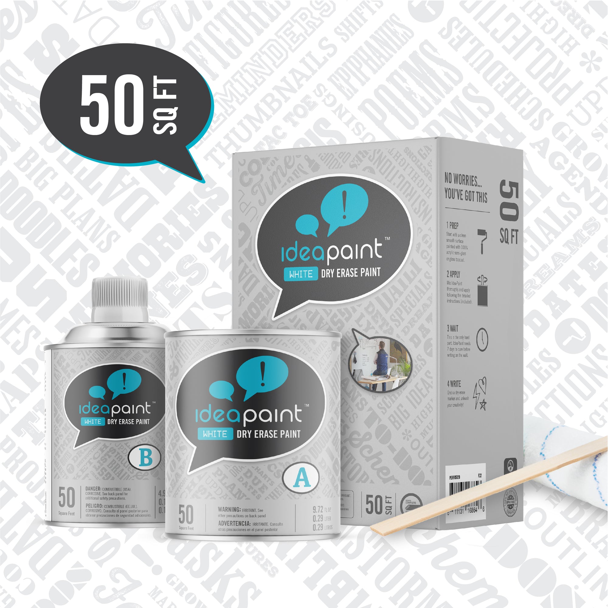 IdeaPaint White - IdeaPaint US