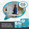 IdeaPaint Clear Dry Erase Paint - 50 SQ FT