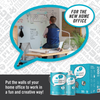 IdeaPaint Clear Dry Erase Paint - 100 SQ FT