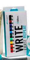 Multi Color Bullet Tip Dry Erase Markers