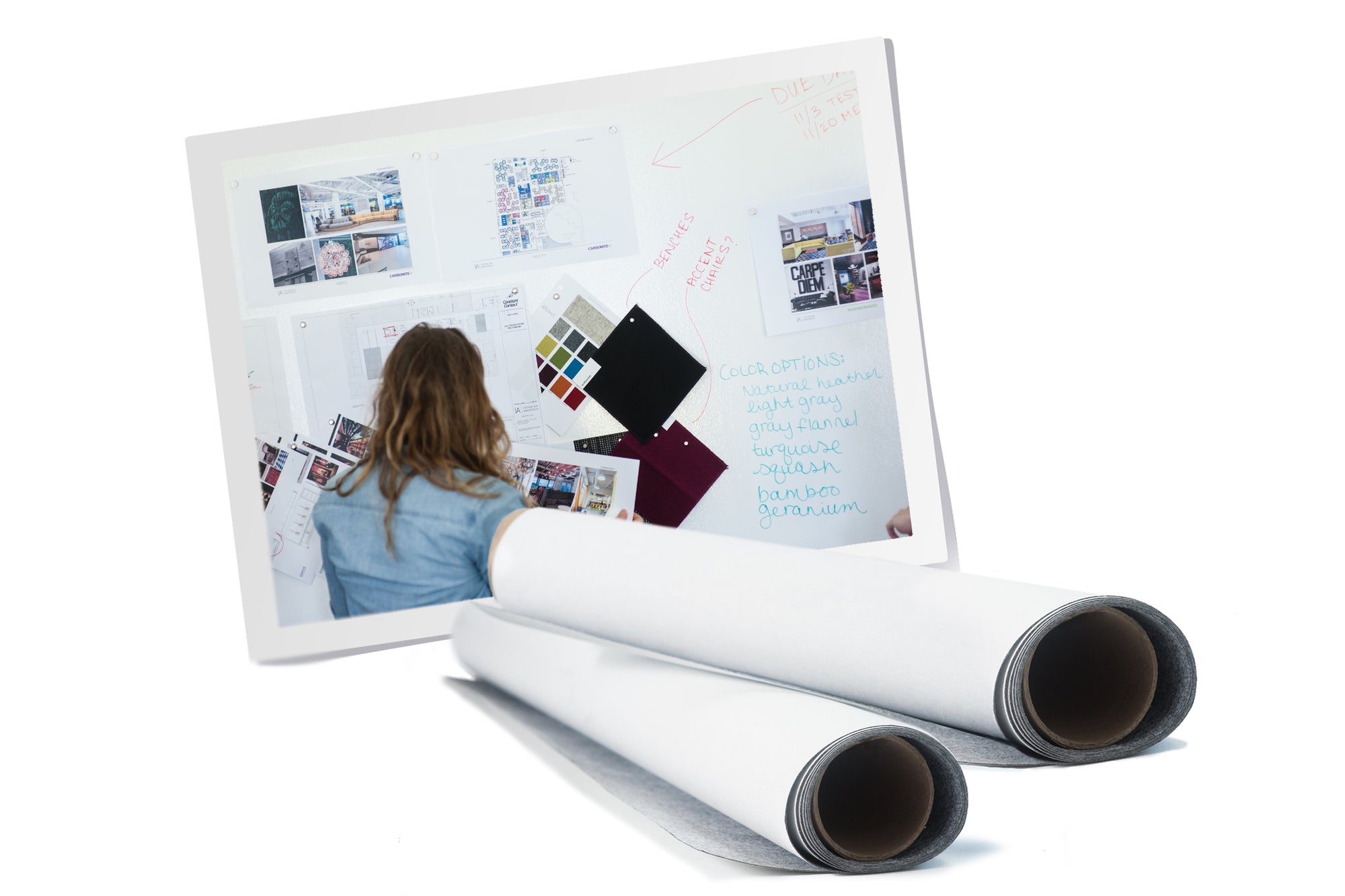 IdeaPaint Pull Magnetic Wallcovering - IdeaPaint US