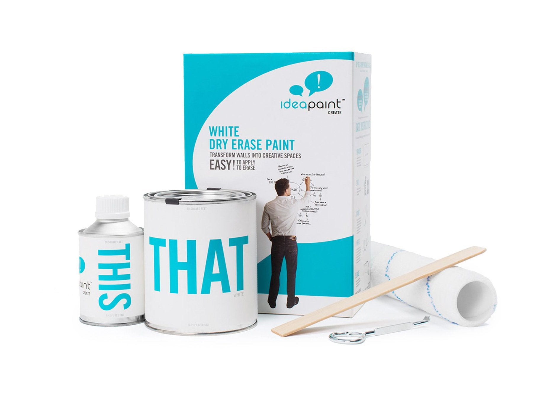 Whiteboard Paint - 6sqm coverage