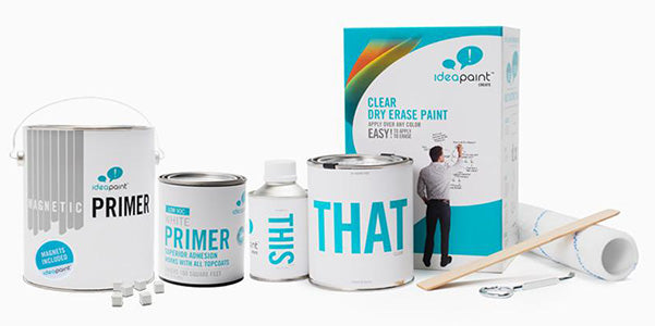 IdeaPaint CREATE Dry Erase Paint Kit - Clear